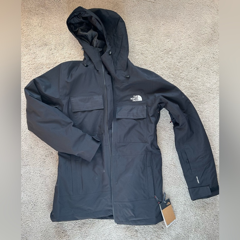Men's North Face Fourbarrel Triclimatey Hooded Jacket - Size Small